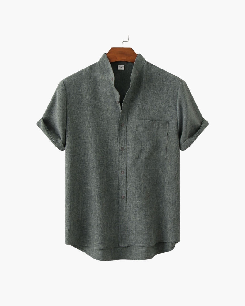 Camisa Slim Gola Padre