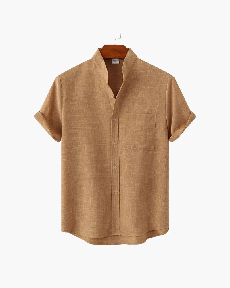 Camisa Slim Gola Padre