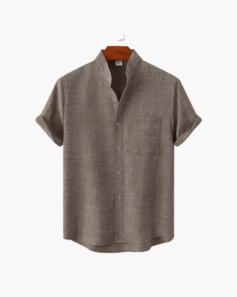 Camisa Slim Gola Padre