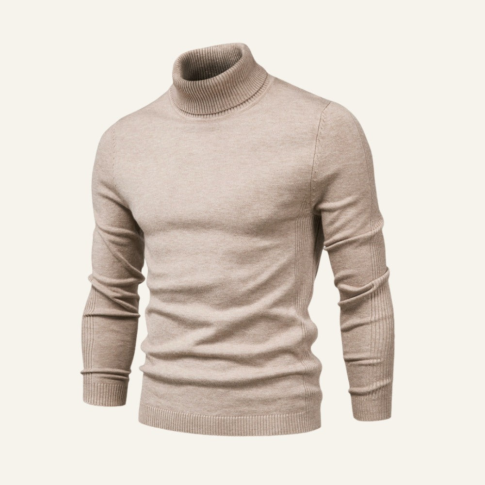 Suéter Pulôver Masculino de Gola Alta Milani