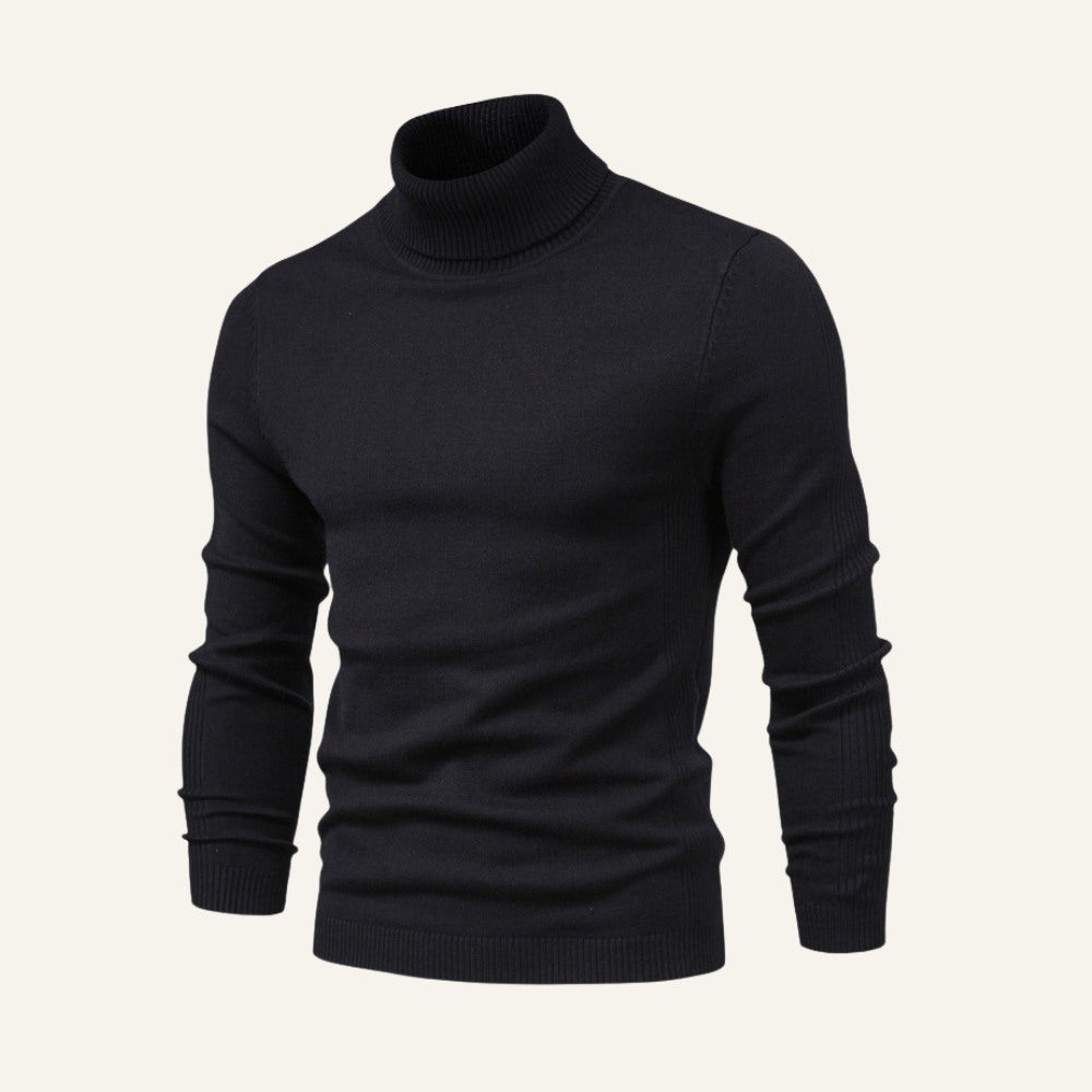 Suéter Pulôver Masculino de Gola Alta Milani