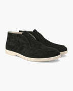 Mocassins de camurça cano médio - Honman Oficial