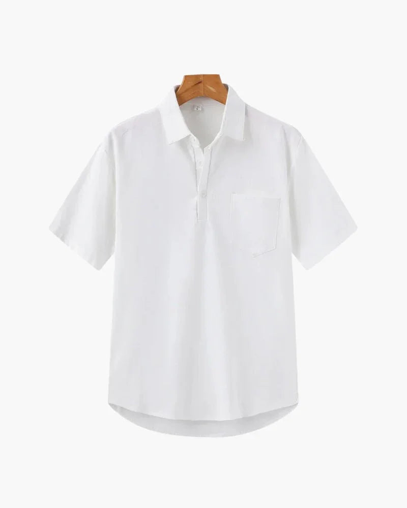 Camisa Linho Polo Casablanca - Honman Oficial