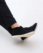 Mocassins de camurça cano médio - Honman Oficial