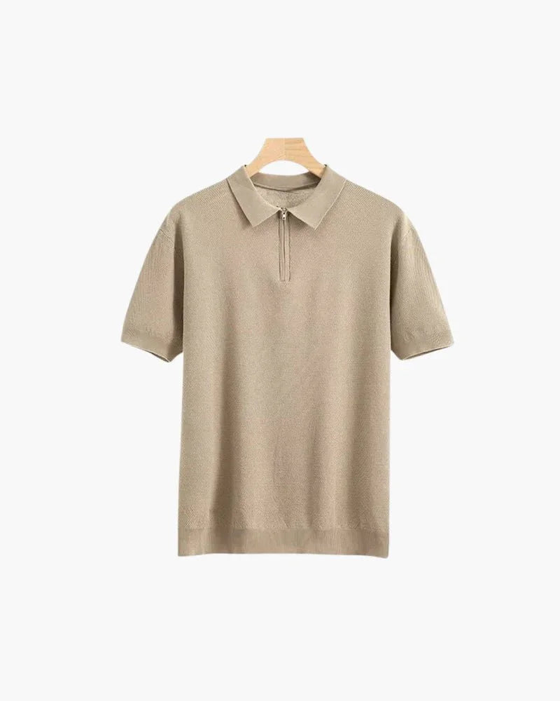 Camisa Polo com Ziper Marbella - Honman Oficial