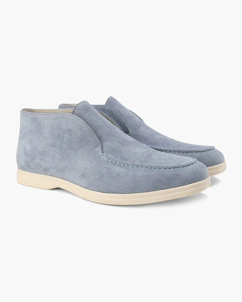 Mocassins de camurça cano médio - Honman Oficial