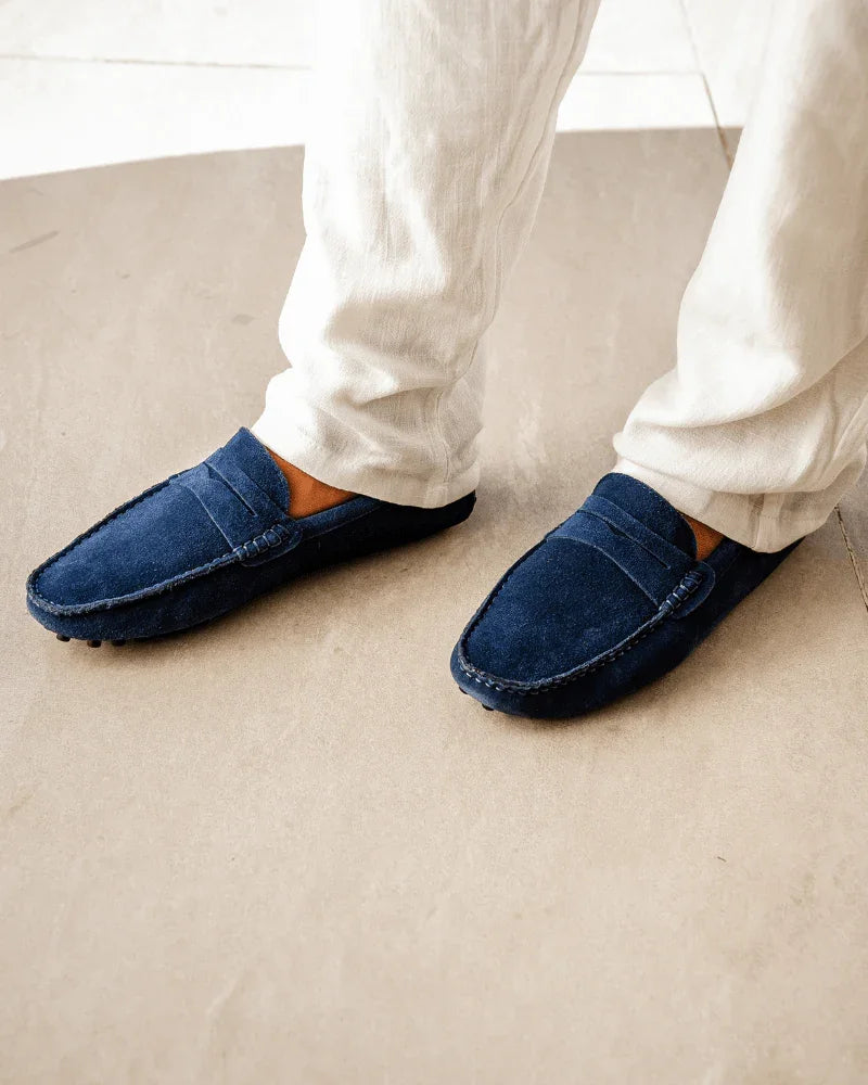 Loafers Suede Driver - Honman Oficial