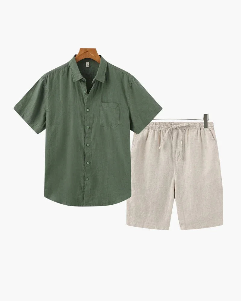 Conjunto Linho Casual Grécia - Honman Oficial