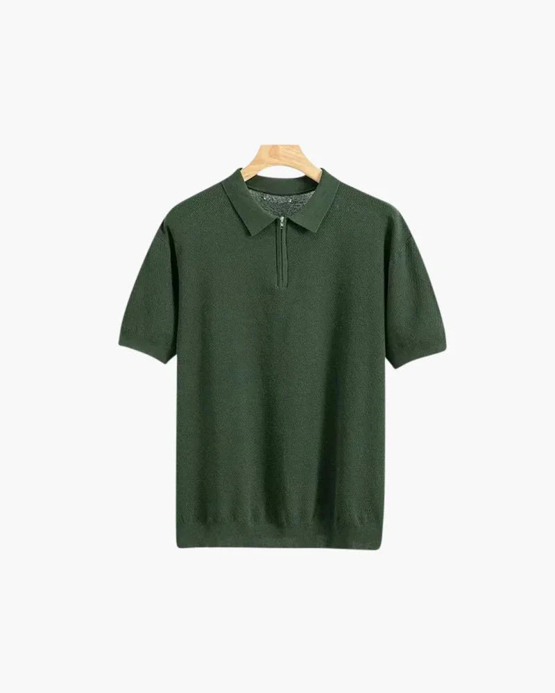 Camisa Polo com Ziper Marbella - Honman Oficial