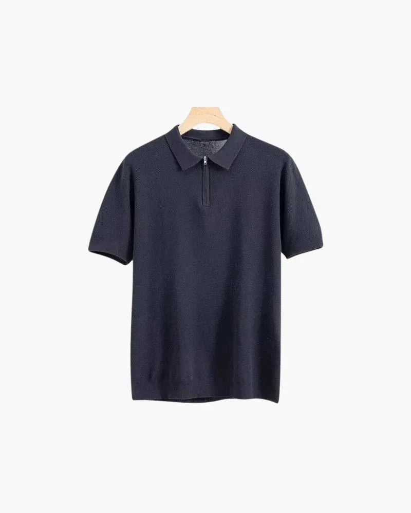 Camisa Polo com Ziper Marbella - Honman Oficial
