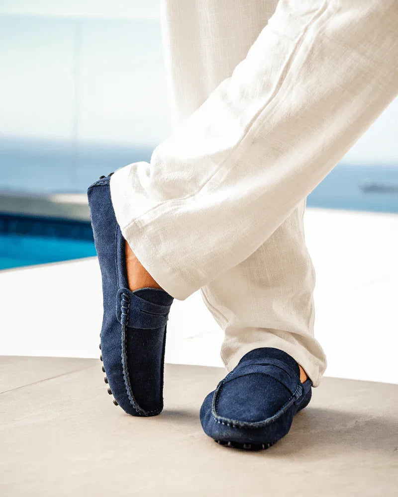 Loafers Suede Driver - Honman Oficial