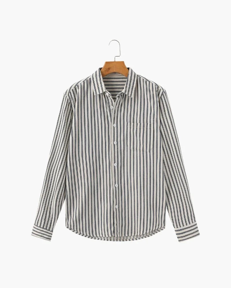 Camisa de manga longa listrada - Honman Oficial