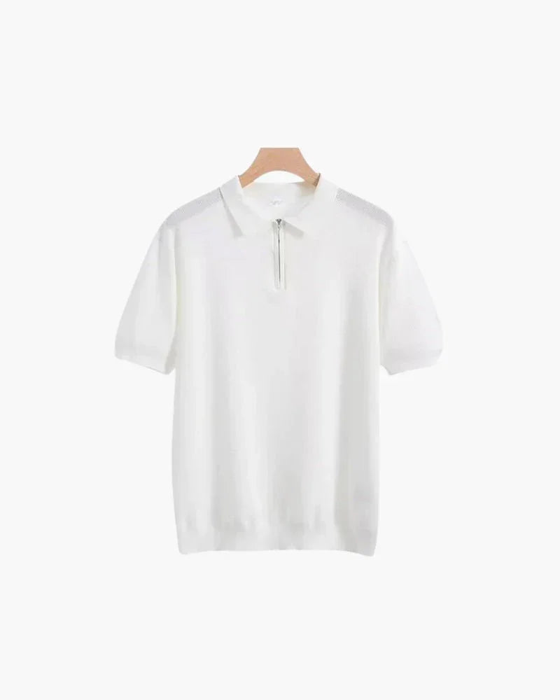 Camisa Polo com Ziper Marbella - Honman Oficial