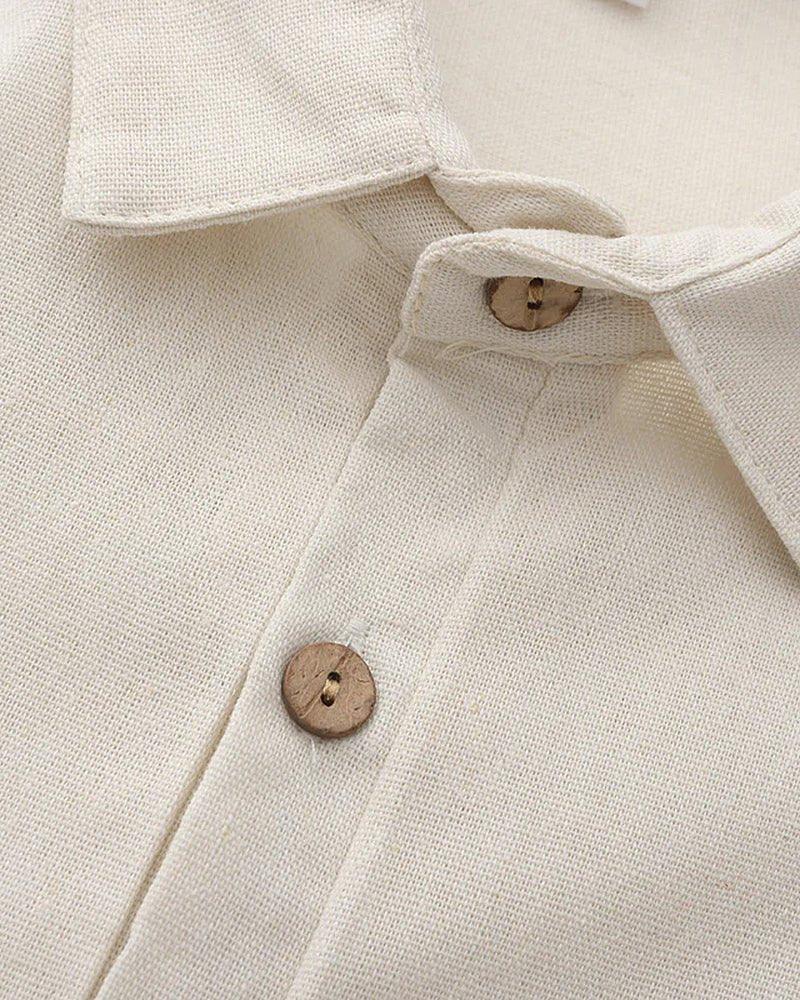 Camisa Linho Polo Casablanca - Honman Oficial