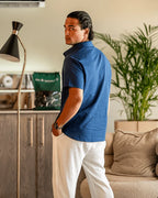 Cabo Verde - Camisa de Linho Manga Curta - Honman Oficial