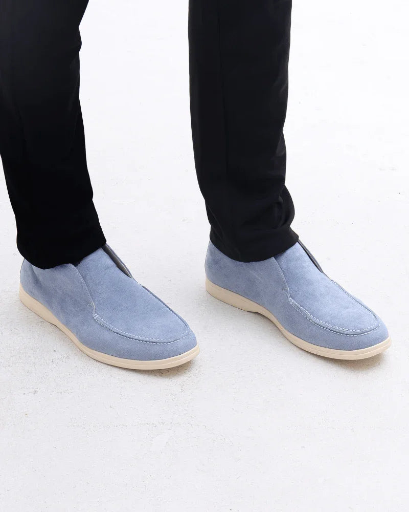 Mocassins de camurça cano médio - Honman Oficial