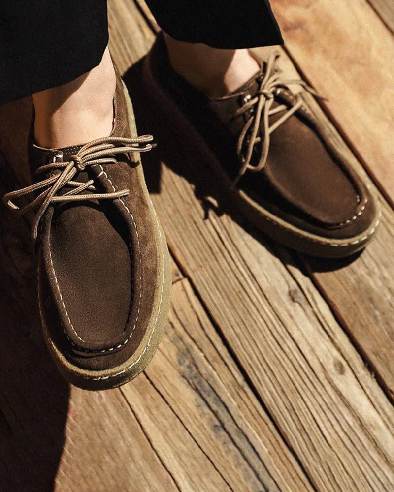 Sapatos Casual Premium em Camurça - Honman Oficial