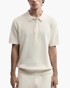 Camisa Polo com Ziper Marbella - Honman Oficial
