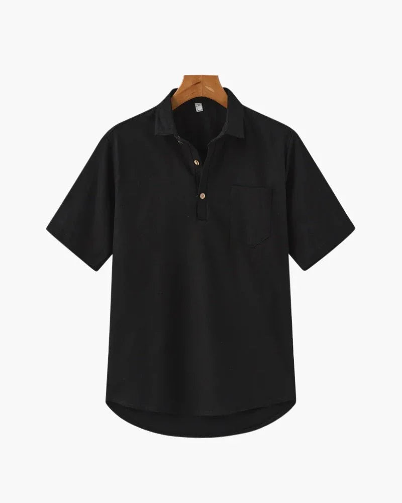 Camisa Linho Polo Casablanca - Honman Oficial