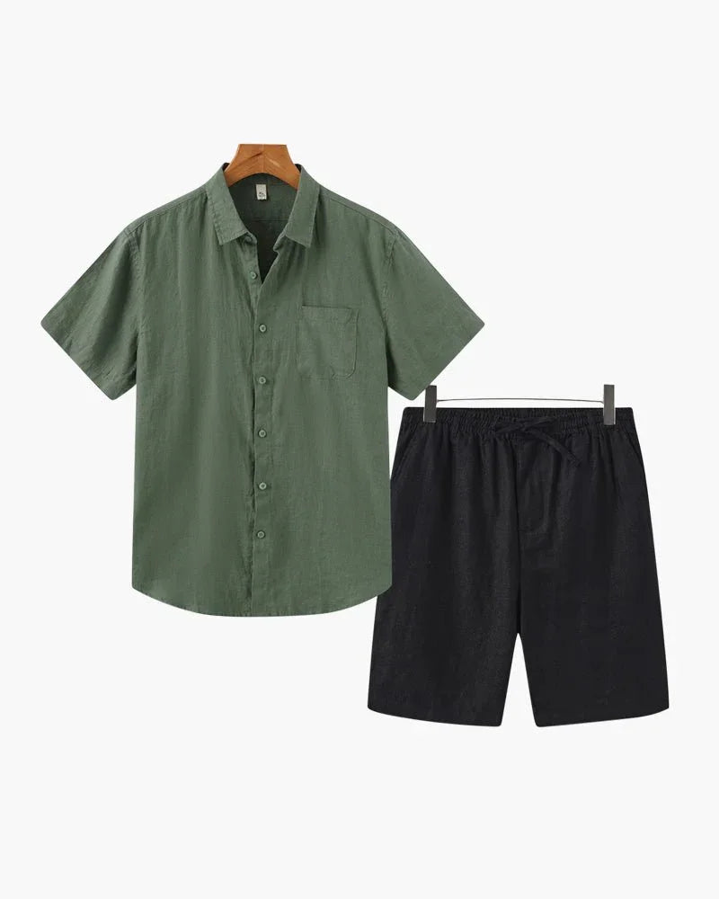 Conjunto Linho Casual Grécia - Honman Oficial
