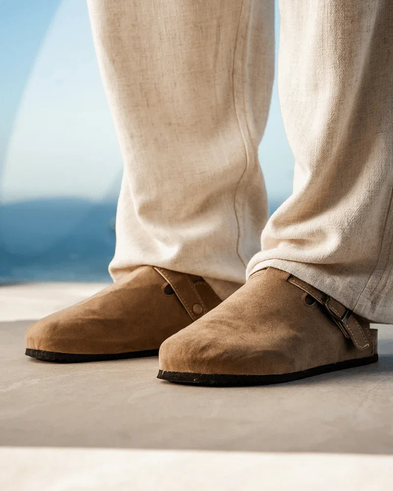 Clog Camurça Old Money - Honman Oficial