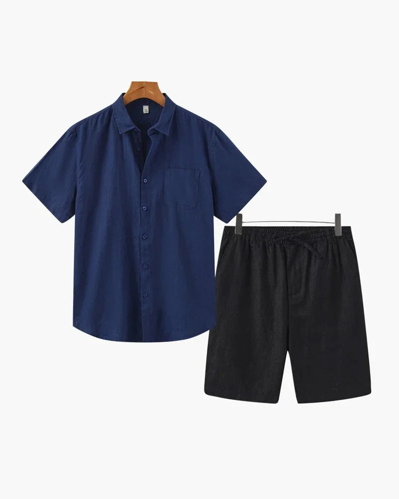 Conjunto Linho Casual Grécia - Honman Oficial