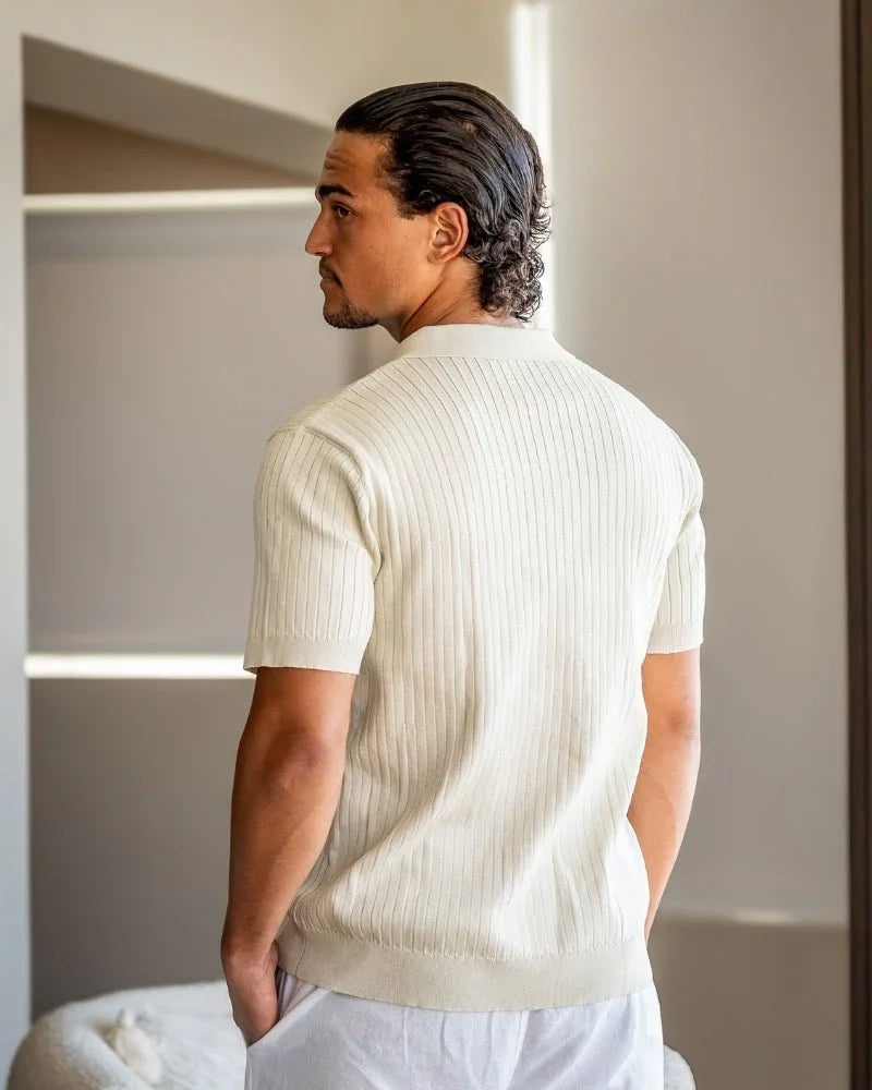 Camisa Polo Premium Ribbed - Honman Oficial