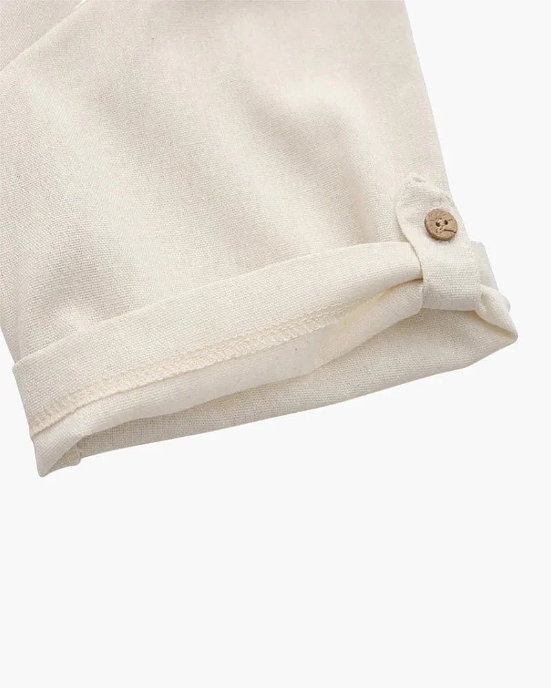 Camisa Linho Polo Casablanca - Honman Oficial