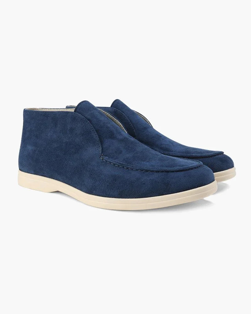 Mocassins de camurça cano médio - Honman Oficial