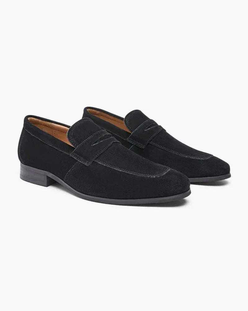 Mocassins de camurça estilo Penny - Honman Oficial