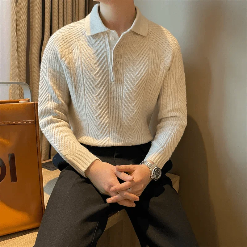 Camisa Polo manga longa tricot Honman® Essenza - Honman Oficial