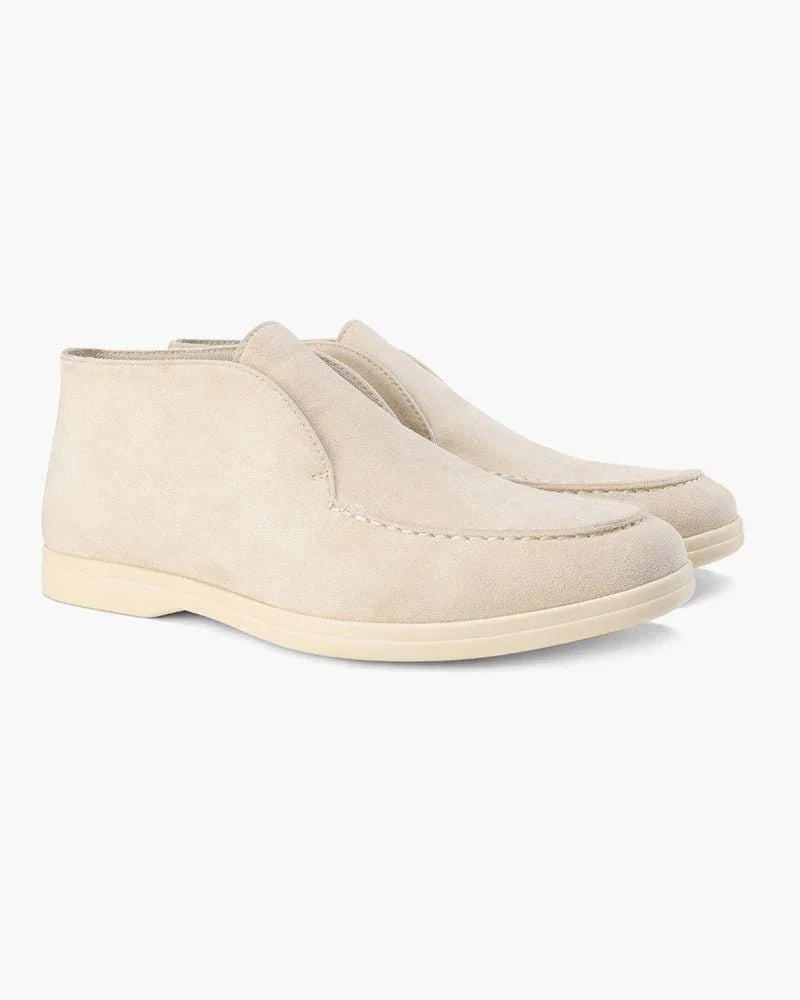 Mocassins de camurça cano médio - Honman Oficial