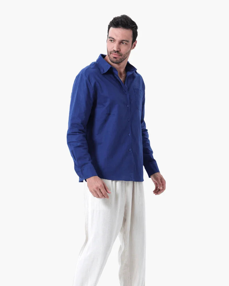 Conjunto de Linho Old Money Manga Longa - Honman Oficial
